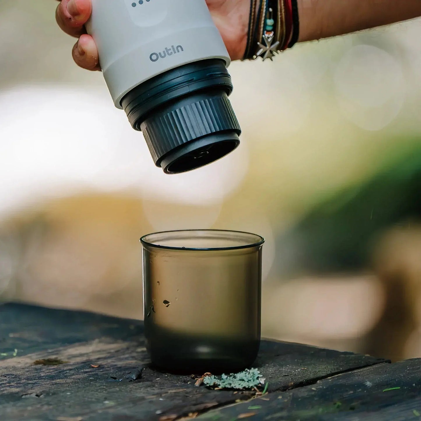 Nano Portable Espresso Machine Cup OutIn
