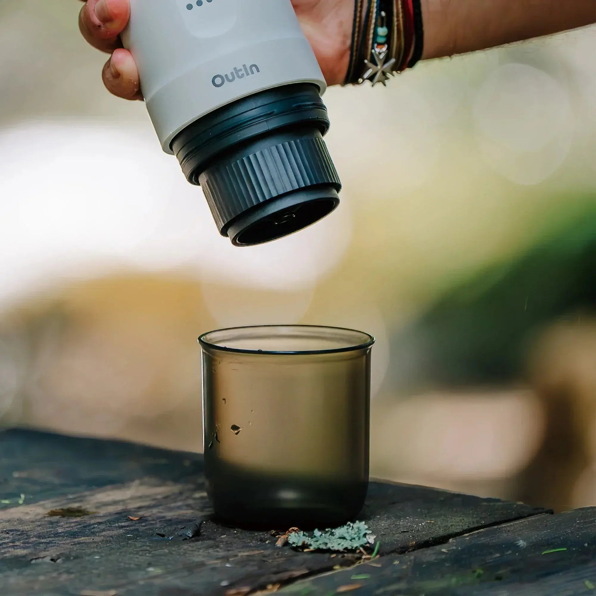 Nano Portable Espresso Machine Cup OutIn
