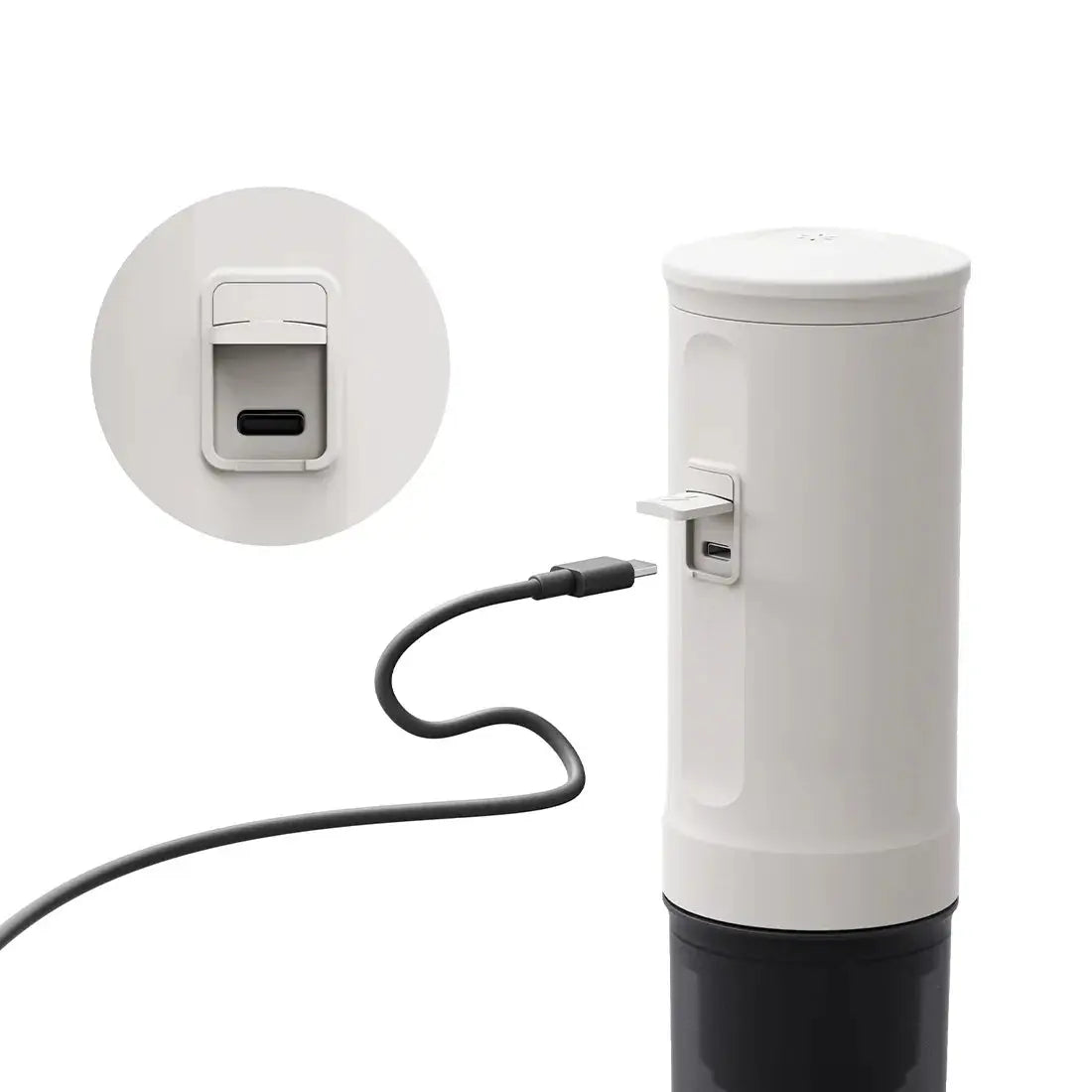 Nano Portable Espresso Machine (Pearl White) OutIn
