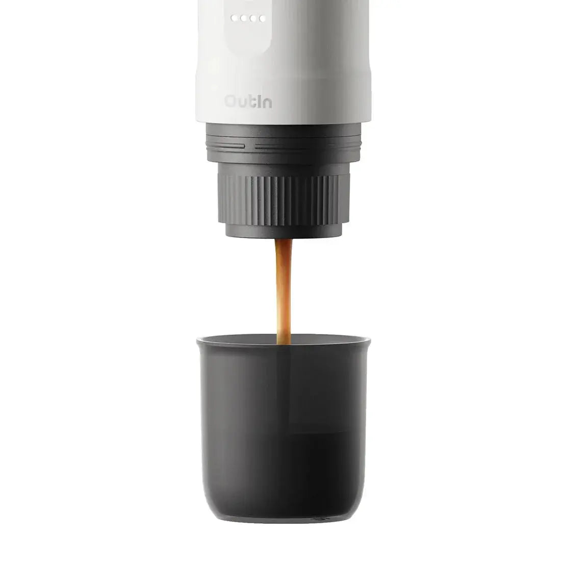 Nano Portable Espresso Machine (Pearl White) OutIn