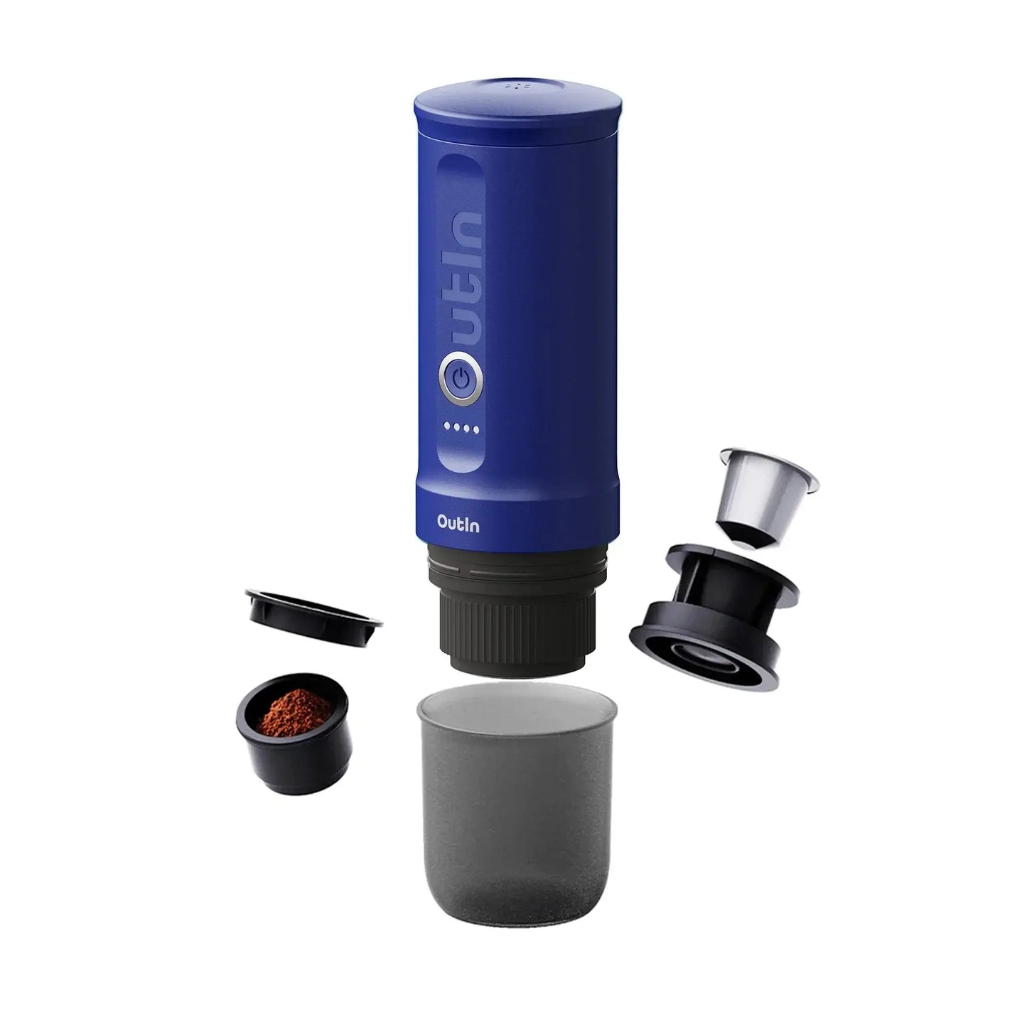 Nano Portable Espresso Machine Set (Ocean Blue) OutIn