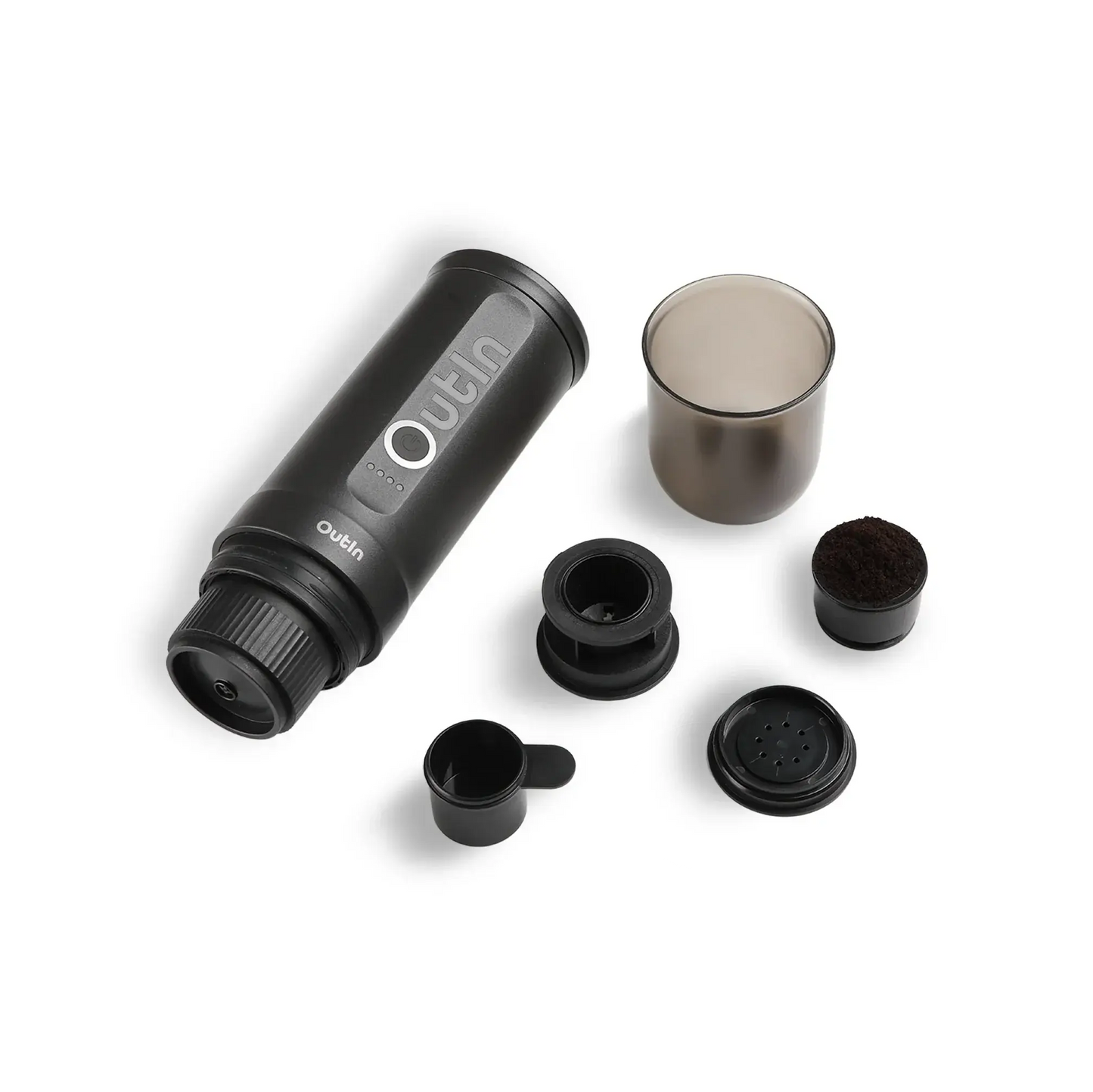 Nano Portable Espresso Machine (Space Grey) OutIn