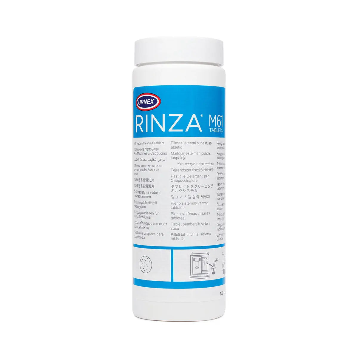 Urnex Rinza Milk Frother Cleaning Tablets Espresso Parts