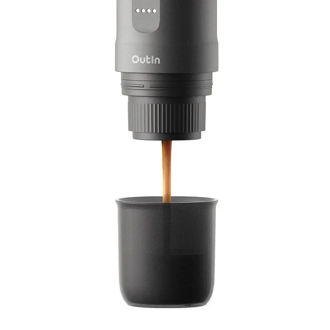 Nano Portable Espresso Machine (Space Grey) OutIn