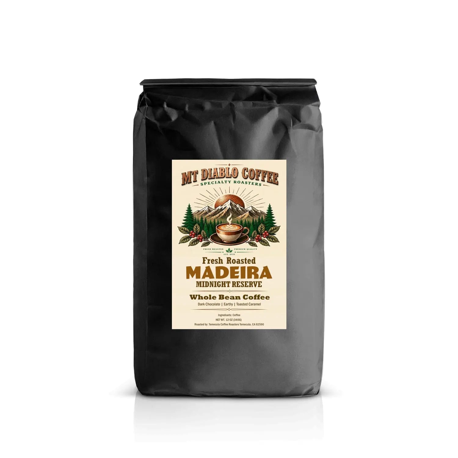 Italian Roast Mt. Diablo Coffee and Gear