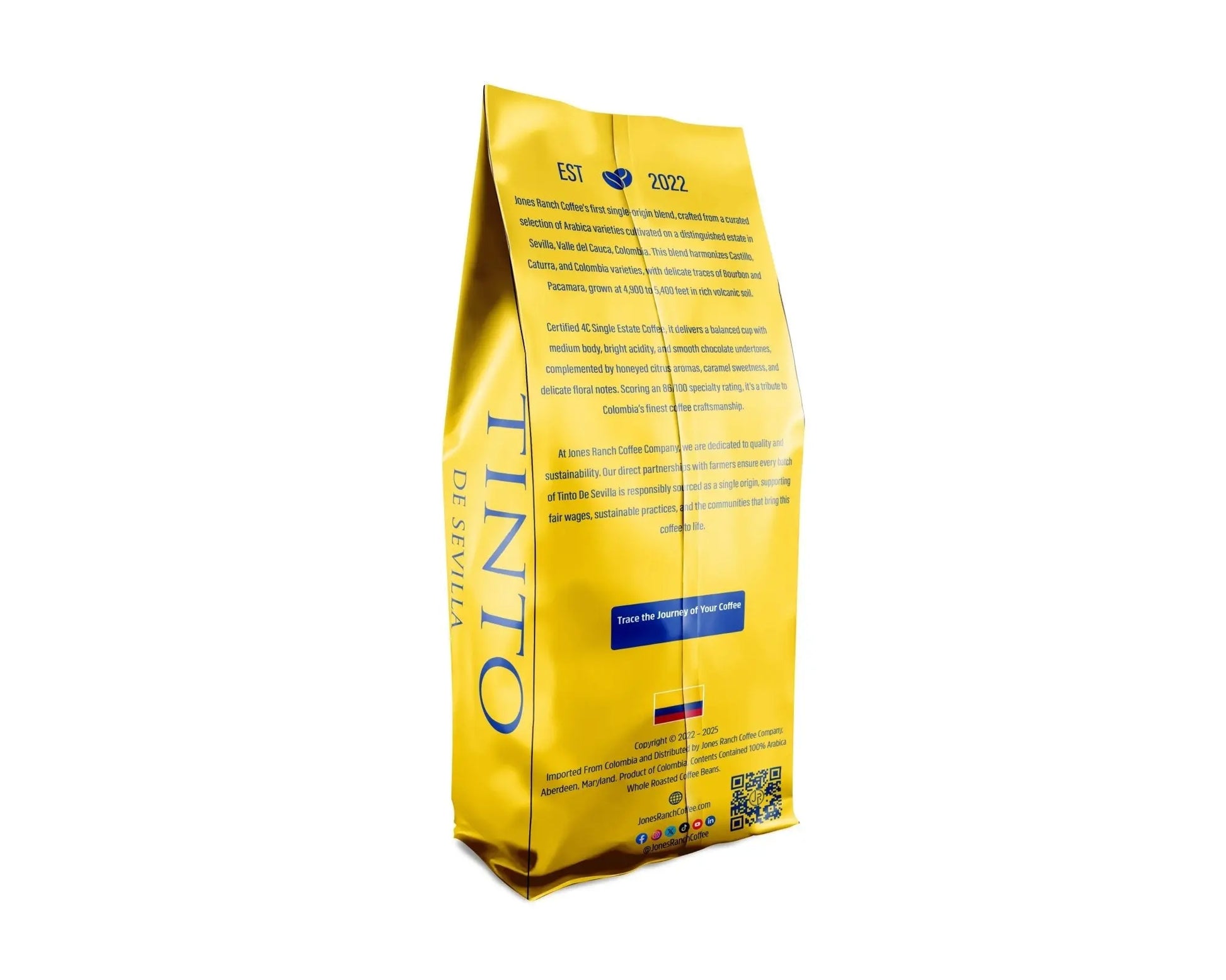 Tinto de Sevilla Single Origin Coffee Jones Ranch Coffee Company