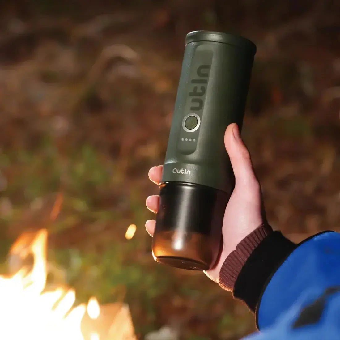 Nano Portable Espresso Machine (Forest Green) OutIn